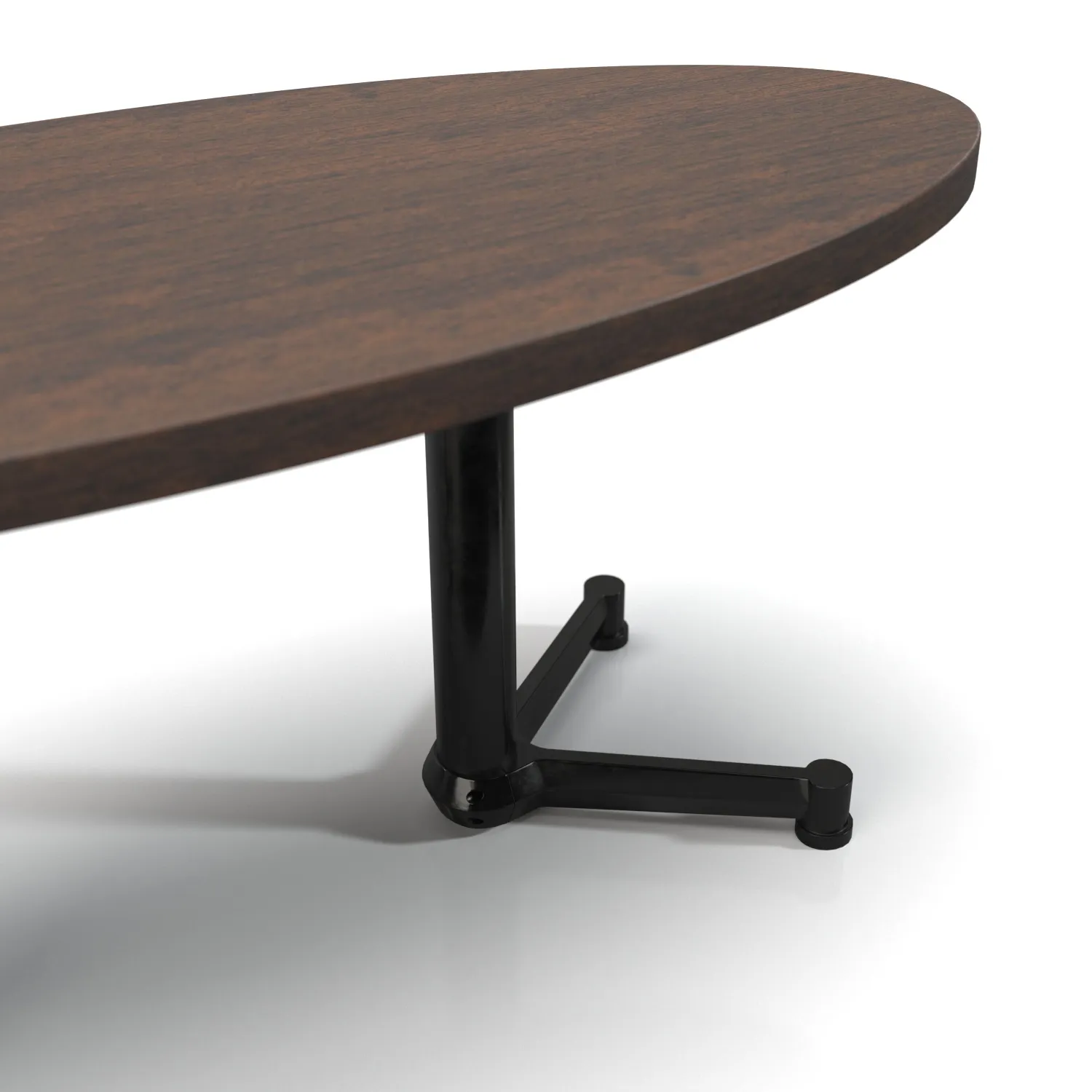 Ellipse Coffee Table PBR 3D Model_05